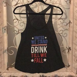 Razor Back Patriotic Tank